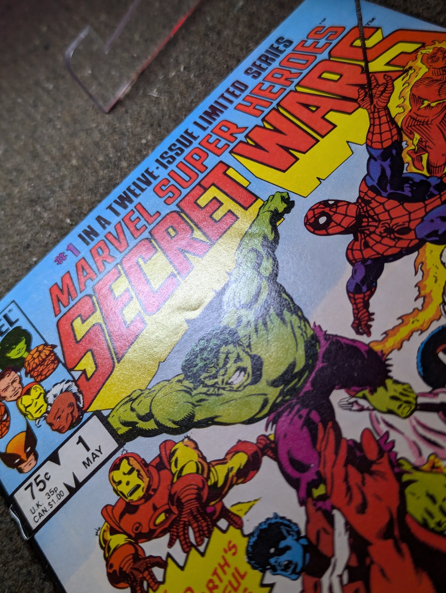 MARVEL SUPER HEROES SECRET WAR #1 (1984) KEY ISSUE