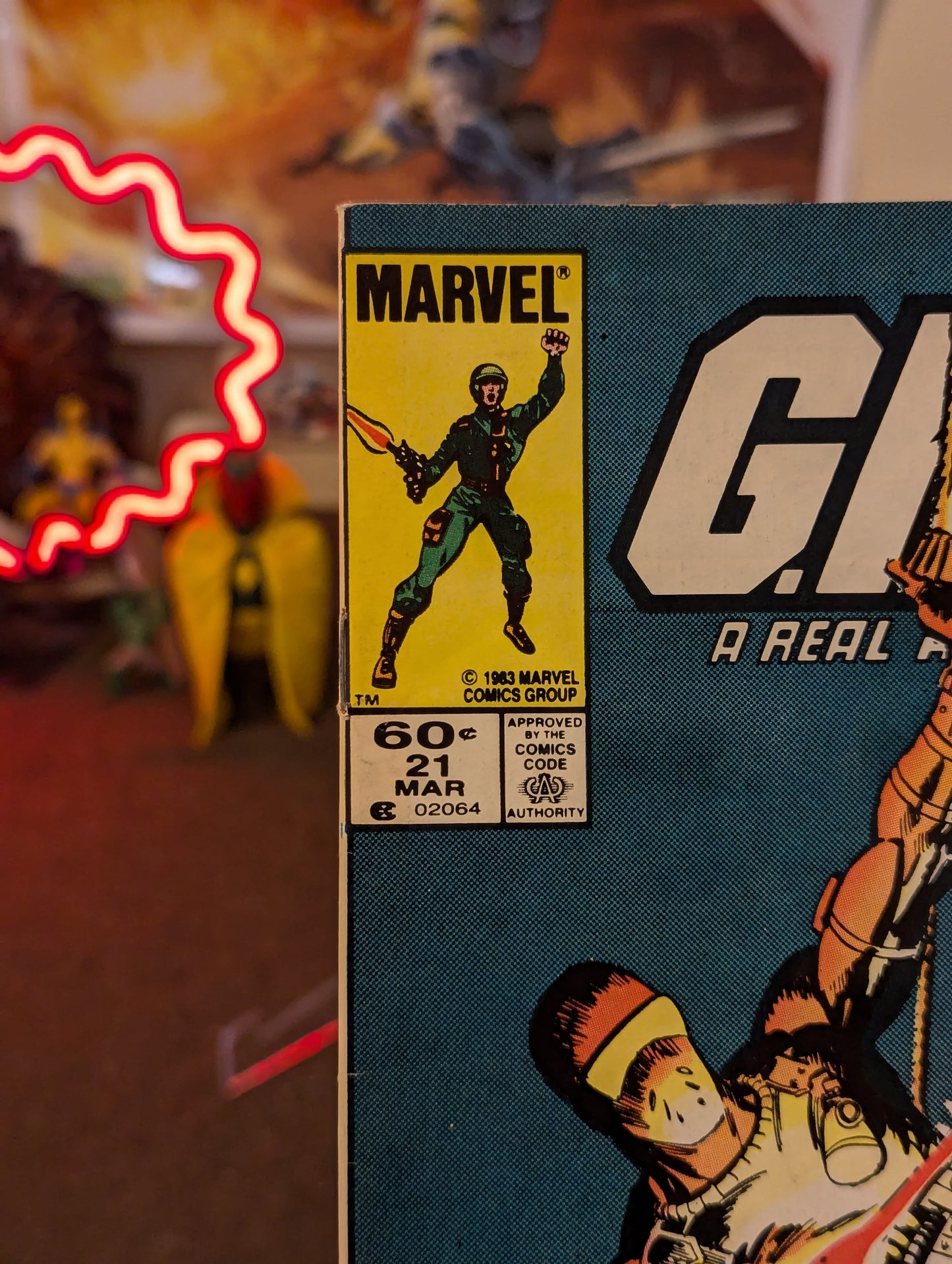 G.I.JOE #21 (1984) NEWSTAND KEY ISSUE
