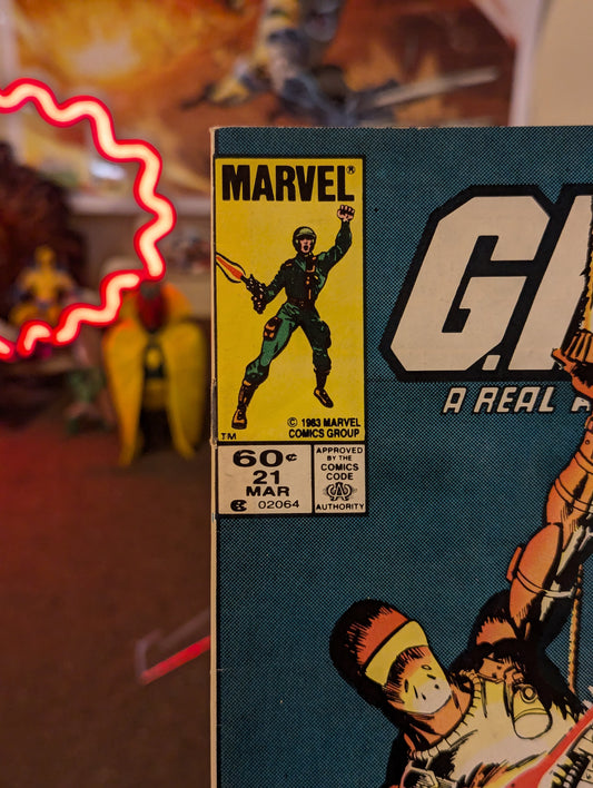 G.I.JOE #21 (1984) NEWSTAND KEY ISSUE
