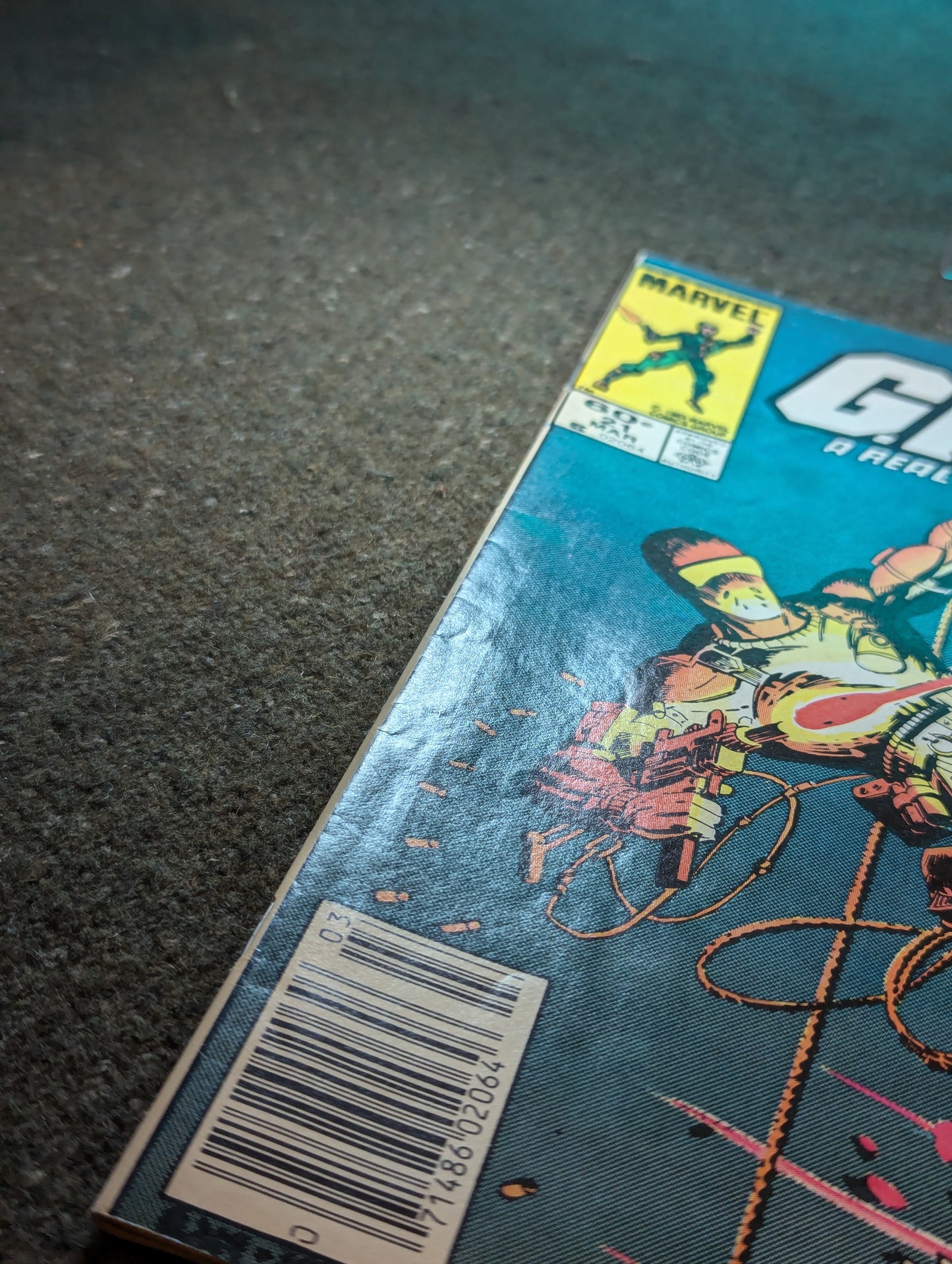 G.I.JOE #21 (1984) NEWSTAND KEY ISSUE