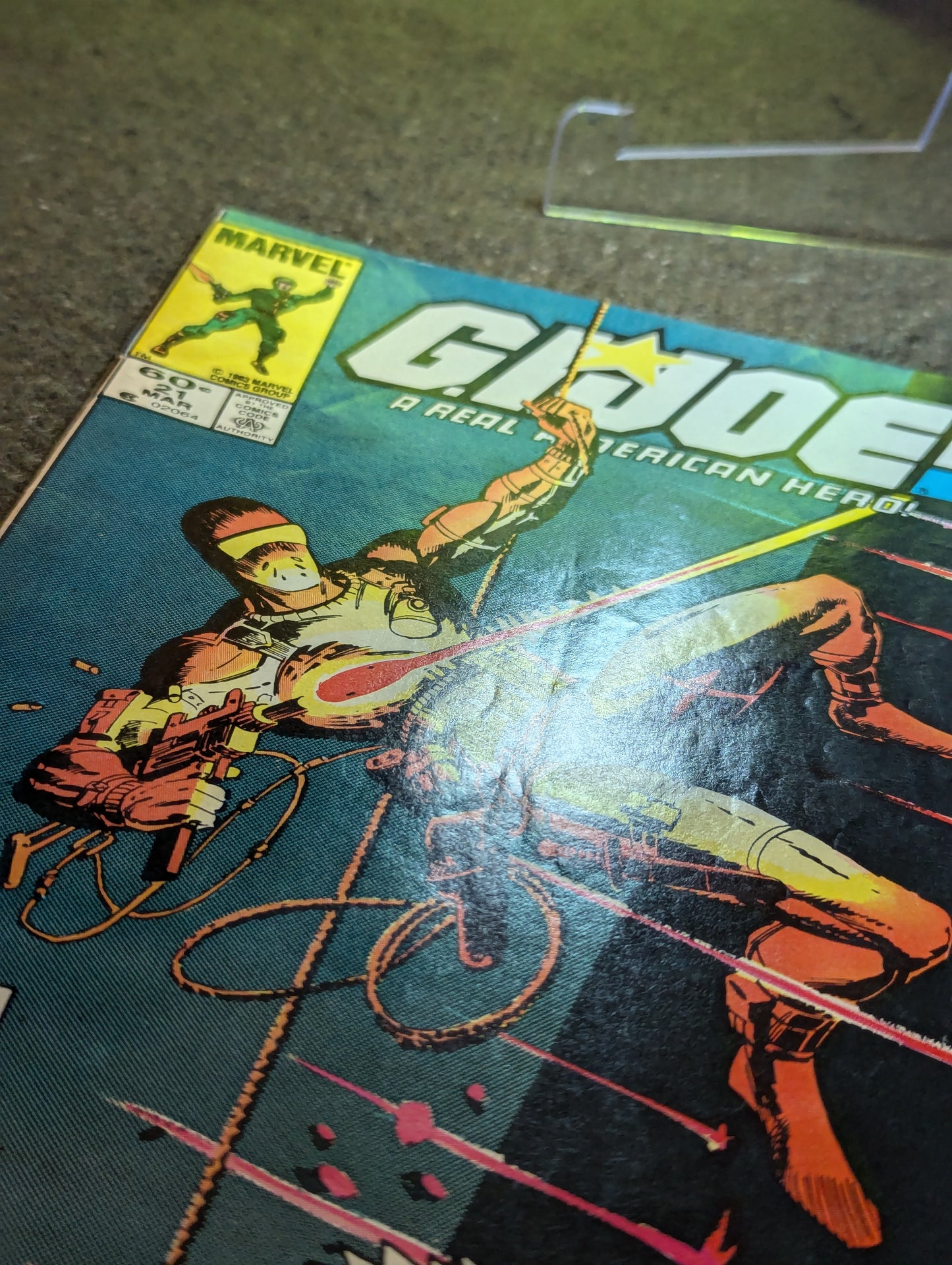 G.I.JOE #21 (1984) NEWSTAND KEY ISSUE