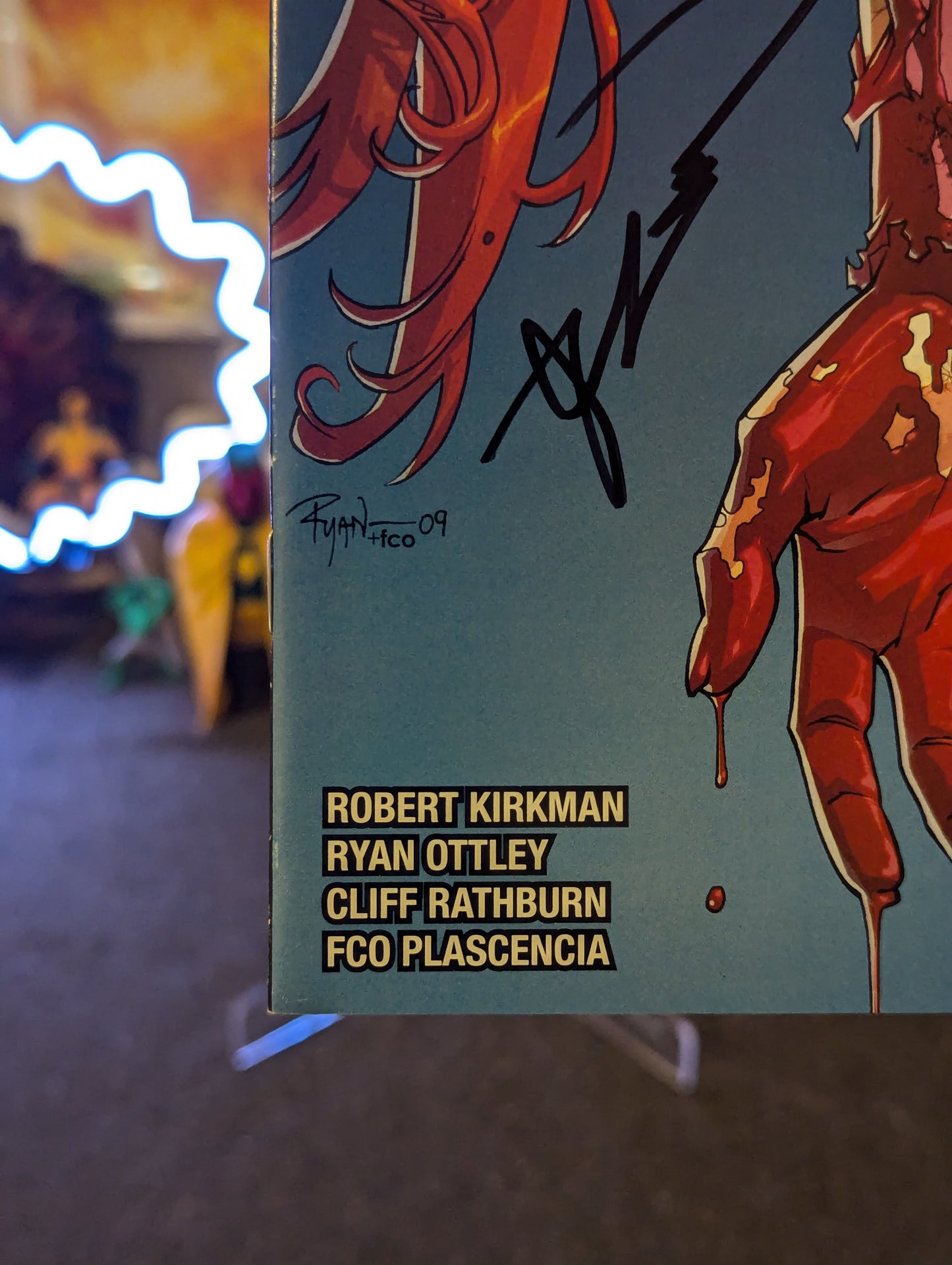 INVINCIBLE #64 signed by Kirkman & Ottley KEY ISSUE