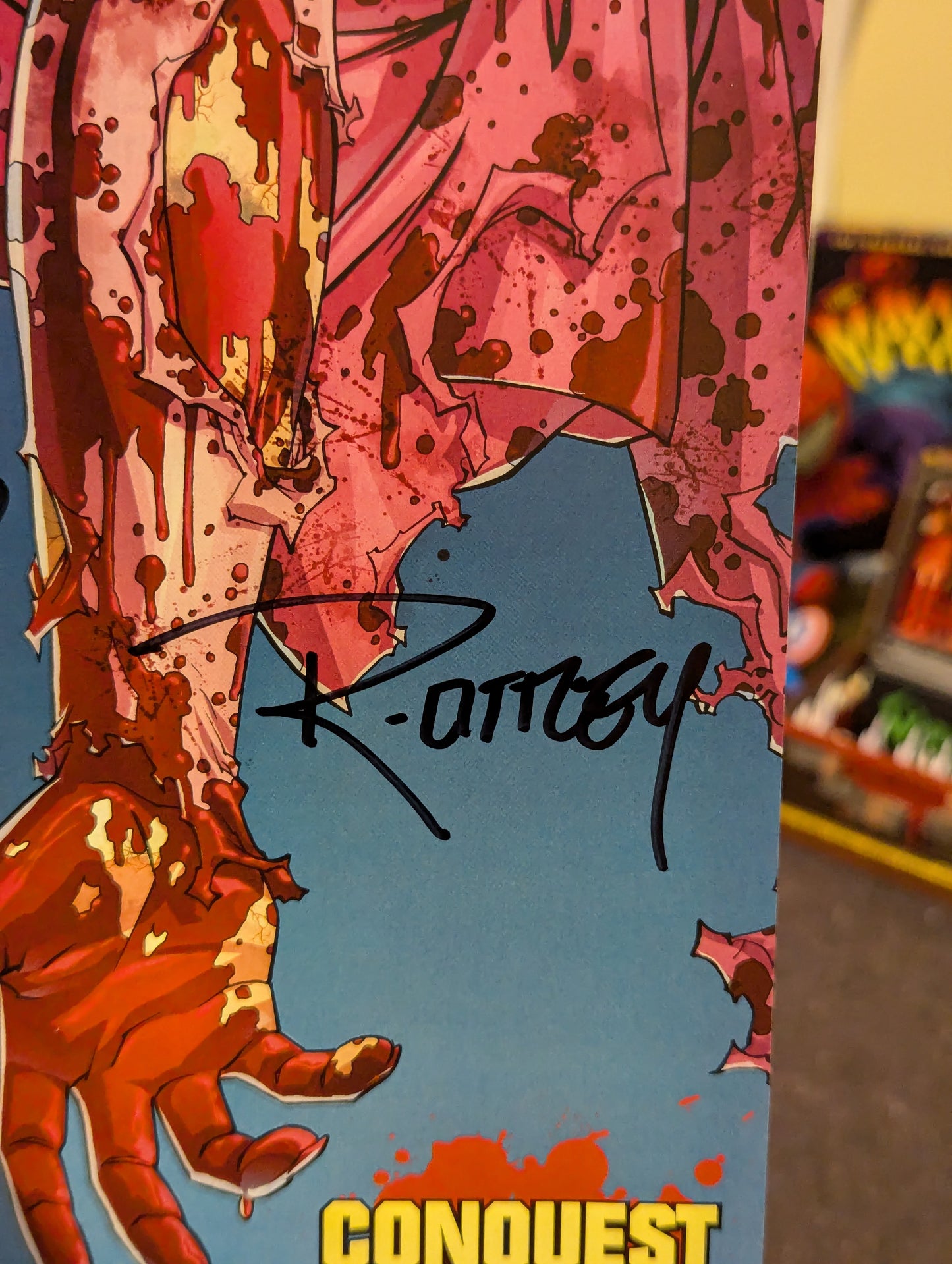 INVINCIBLE #64 signed by Kirkman & Ottley KEY ISSUE