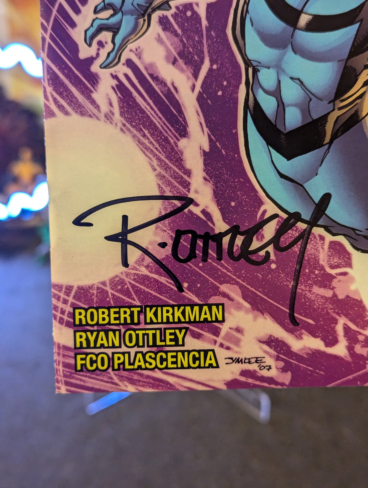 INVINCIBLE #51 signed by Kirkman & Ottley KEY ISSUE
