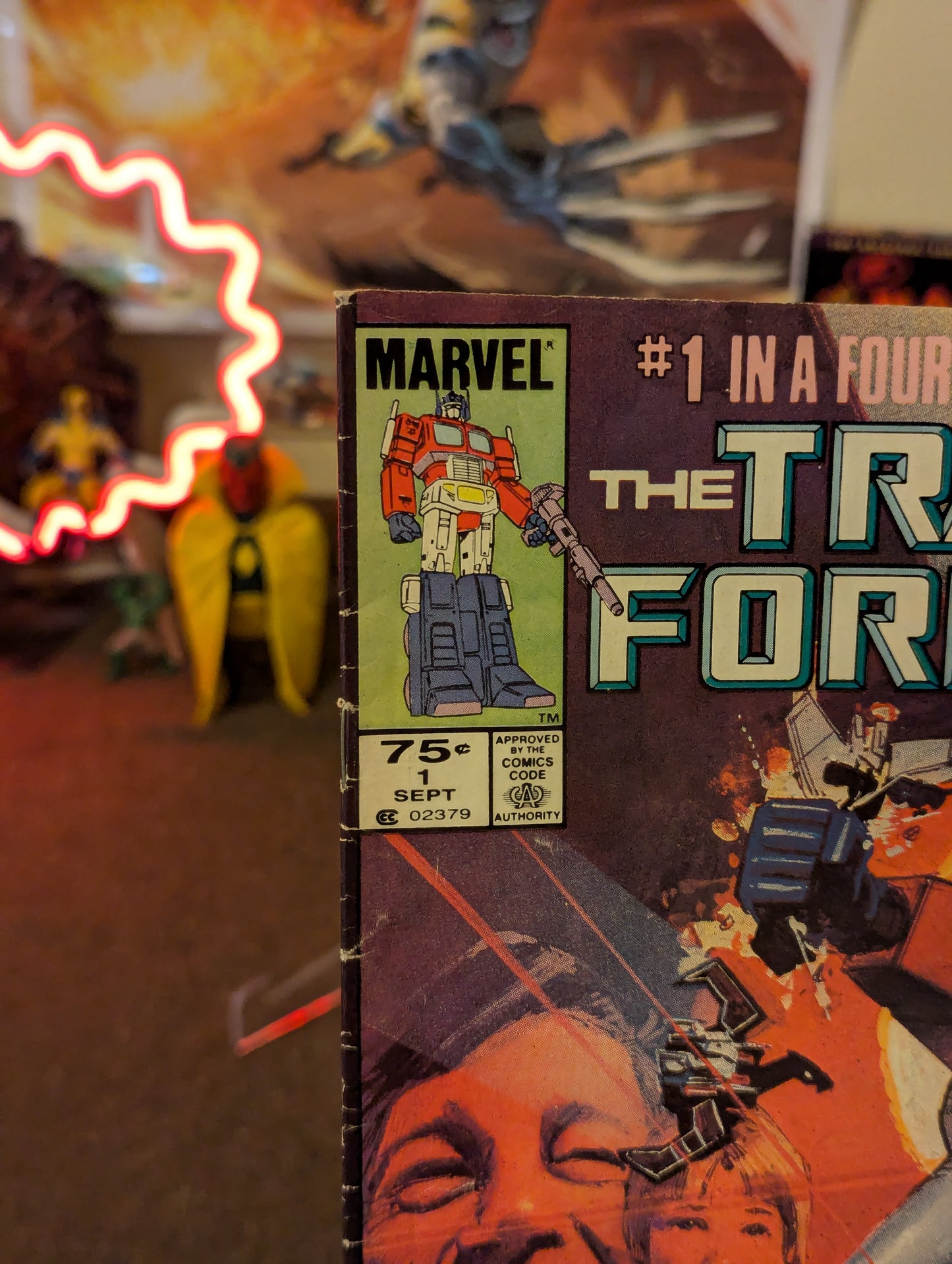 TRANSFORMERS #1 (1984) NEWSTAND KEY ISSUE