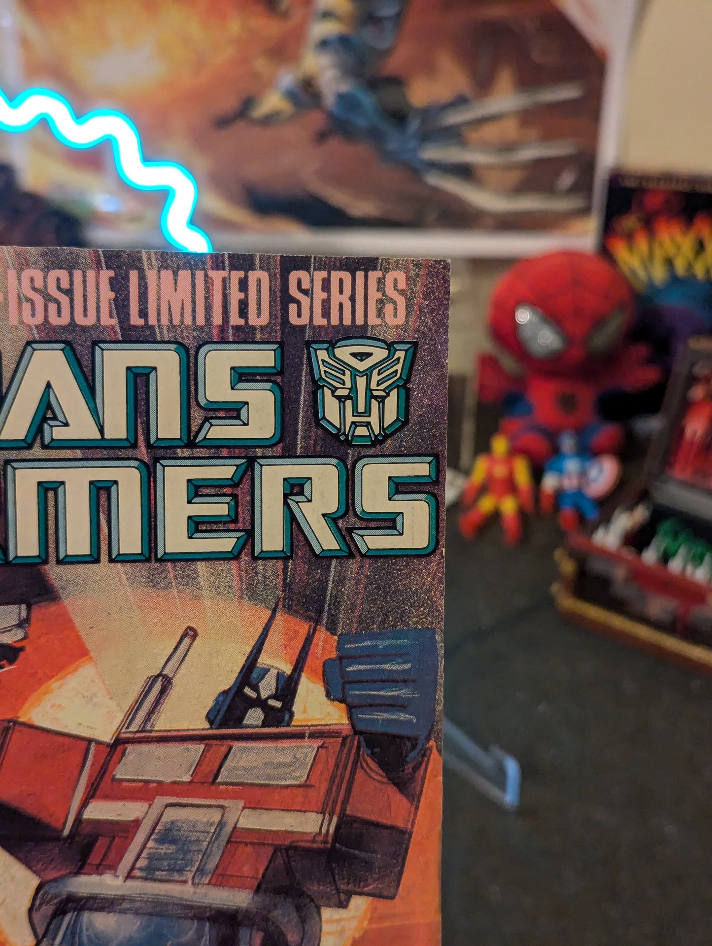 TRANSFORMERS #1 (1984) NEWSTAND KEY ISSUE