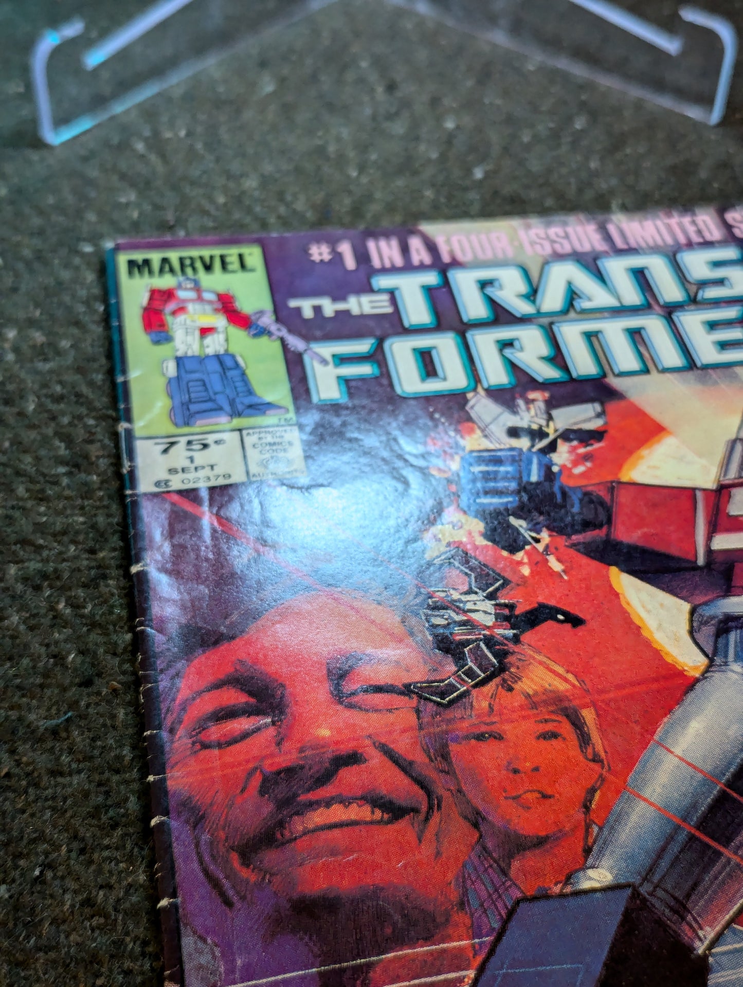 TRANSFORMERS #1 (1984) NEWSTAND KEY ISSUE