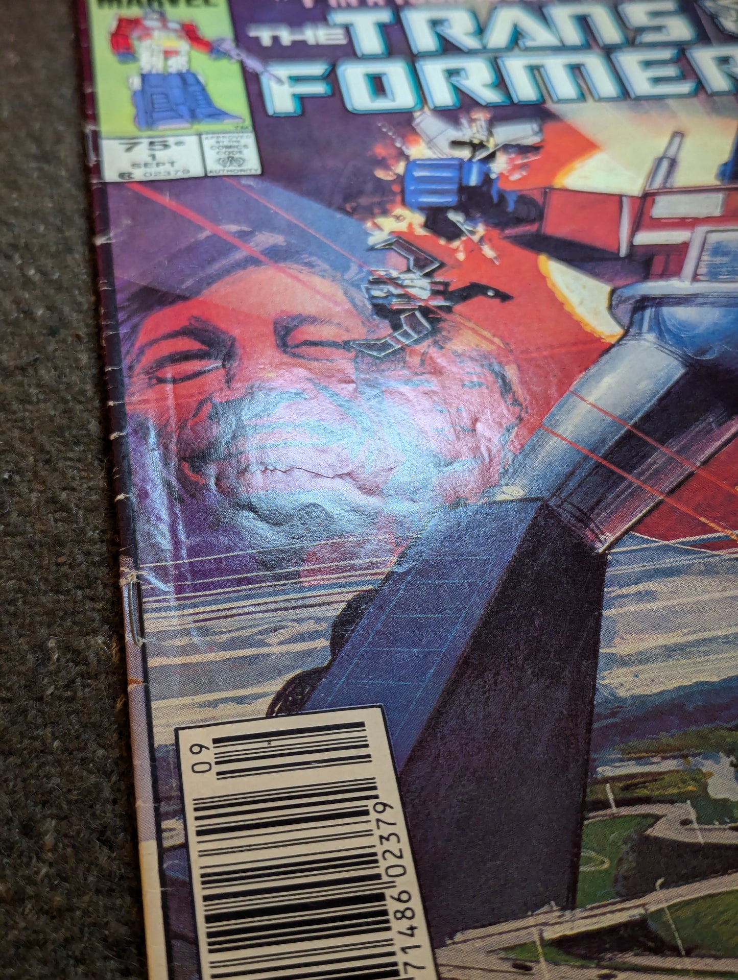 TRANSFORMERS #1 (1984) NEWSTAND KEY ISSUE