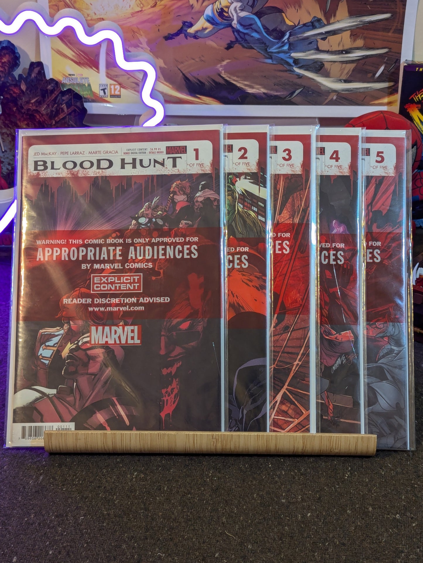 BLOOD HUNT RED BAND #1-5 full set
