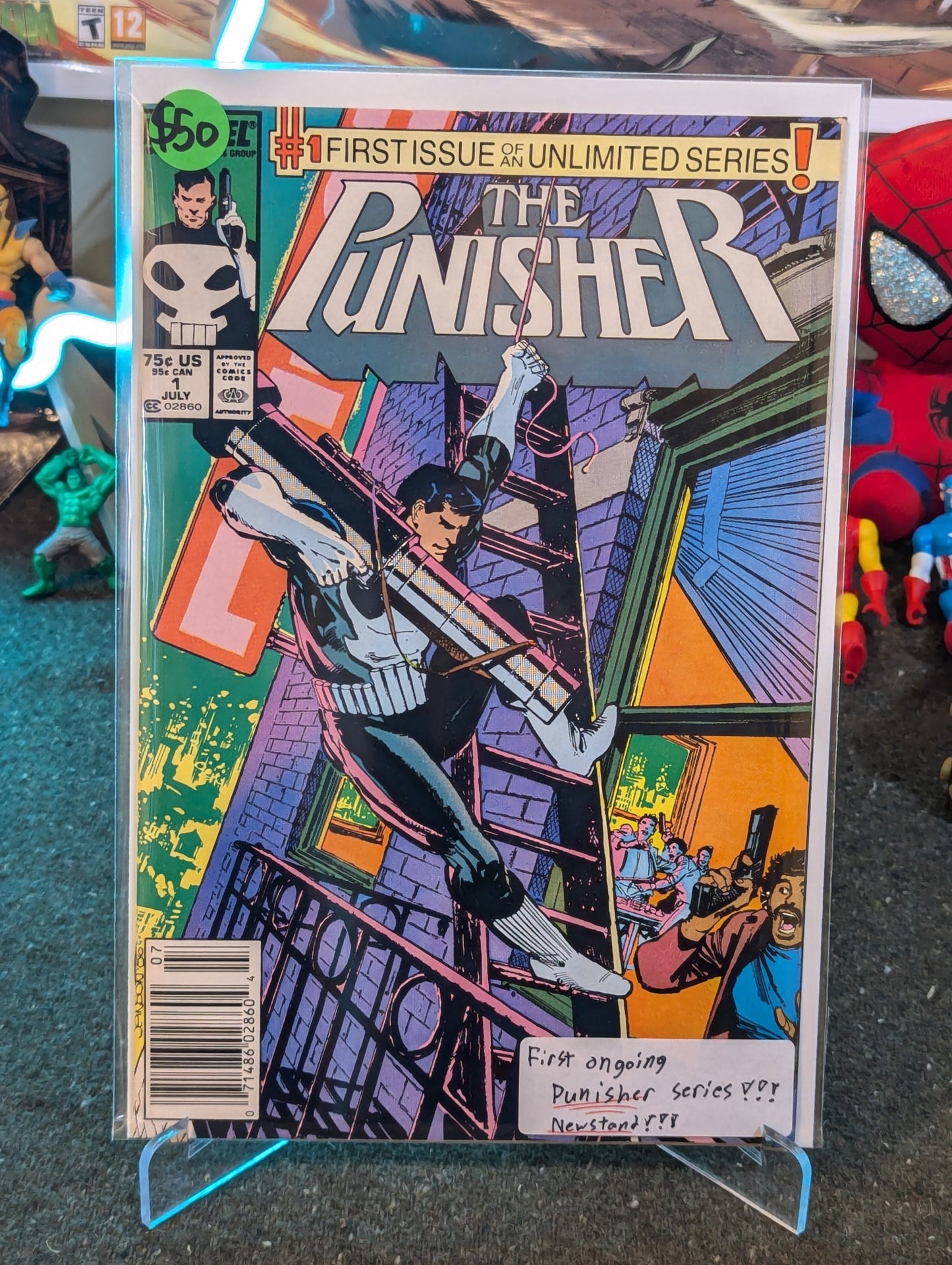PUNISHER #1 (1987) NEWSTAND KEY ISSUE
