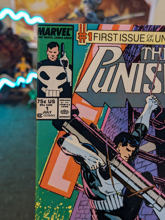 PUNISHER #1 (1987) NEWSTAND KEY ISSUE