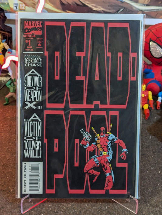 DEADPOOL: THE CURCLE CHASE #1 (1993) KEY ISSUE