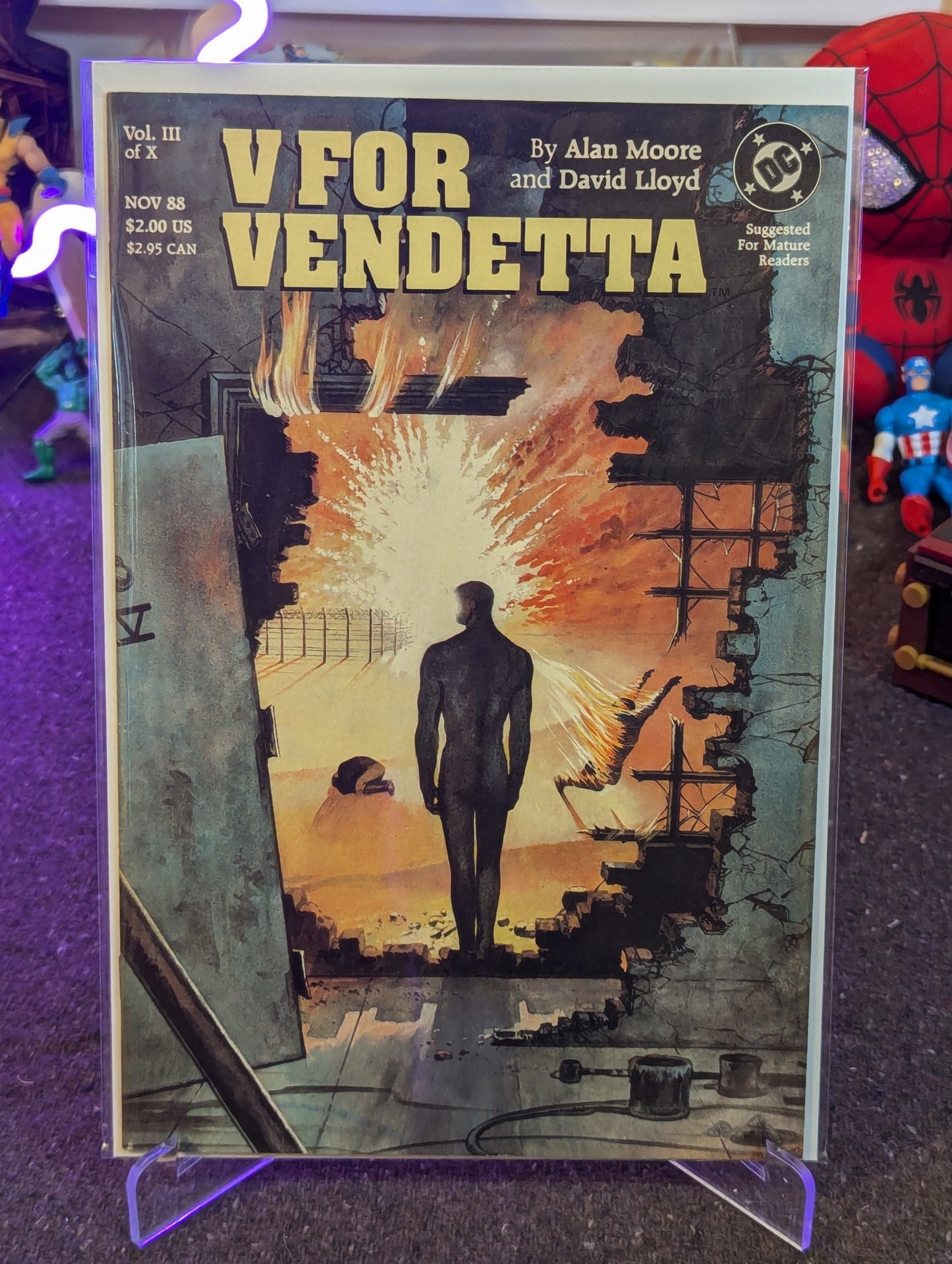 V FOR VENDETTA #3 (1988)