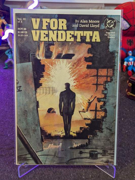 V FOR VENDETTA #3 (1988)