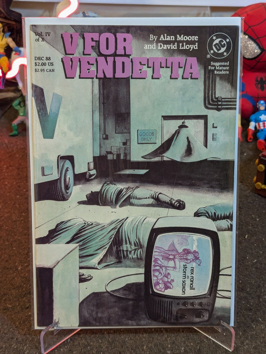 V FOR VENDETTA #4 (1988)