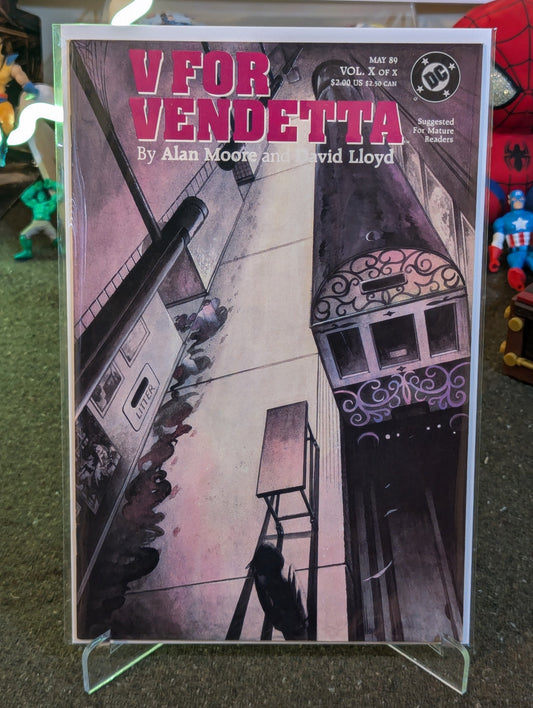 V FOR VENDETTA #10 (1989)