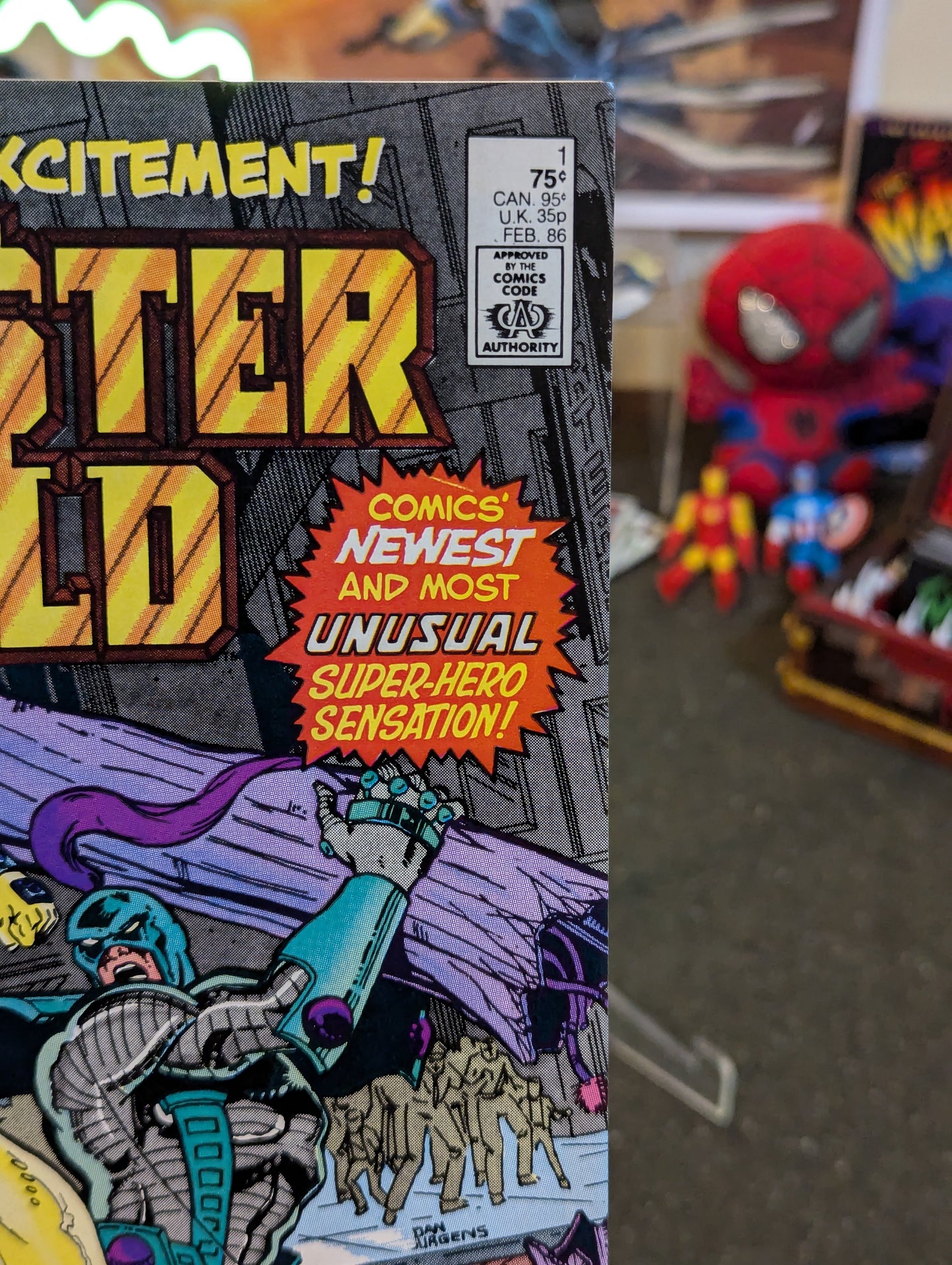 BOO$TER GOLD #1 (1985) KEY ISSUE