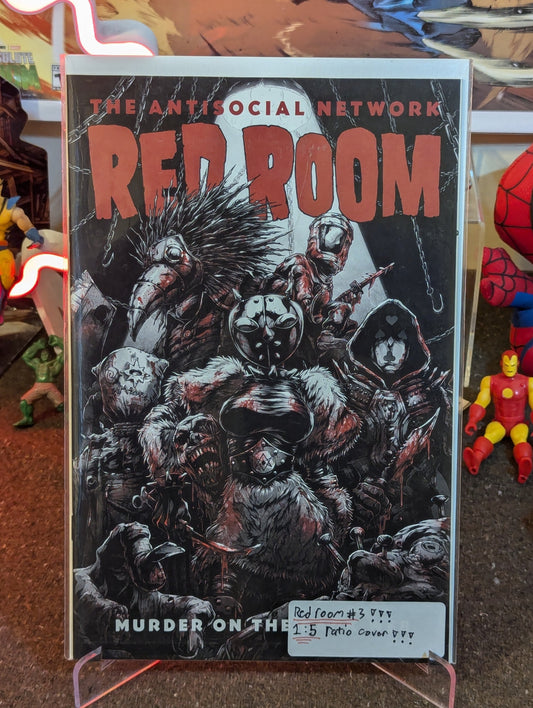 RED ROOM #3 (2021) RATIO COVER (MATURE COMIC)