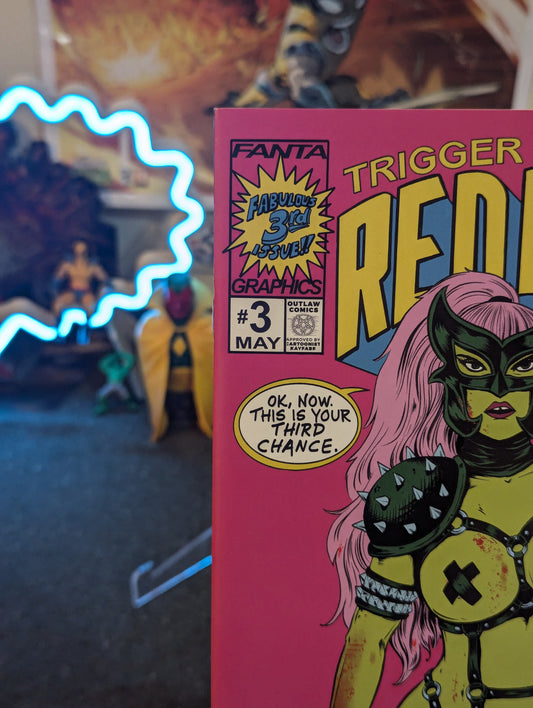RED ROOM : TRIGGER WARNING #3 (2022) STORE VARIANT WITH COA