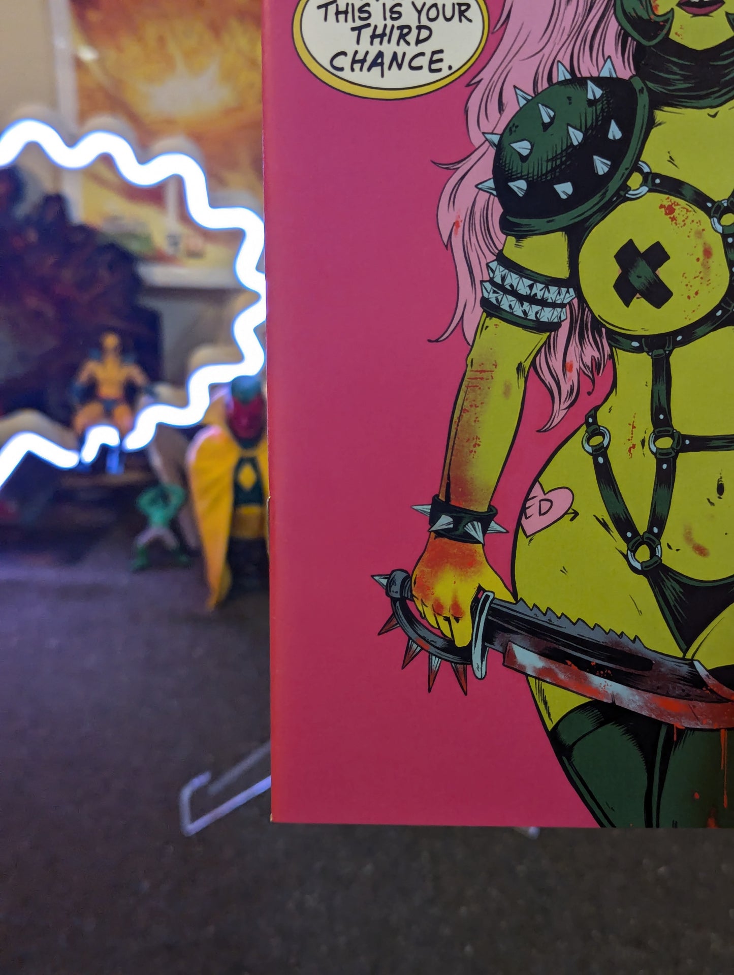 RED ROOM : TRIGGER WARNING #3 (2022) STORE VARIANT WITH COA