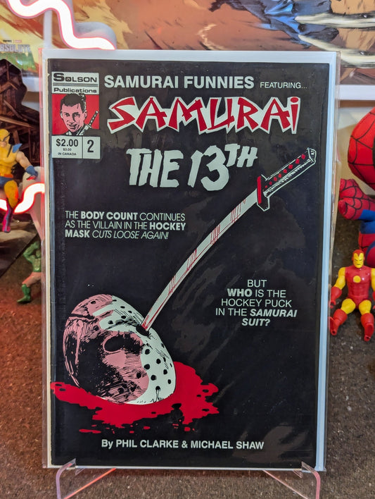 SAMURAI FUNNIES #2 (1987) KEY ISSUE