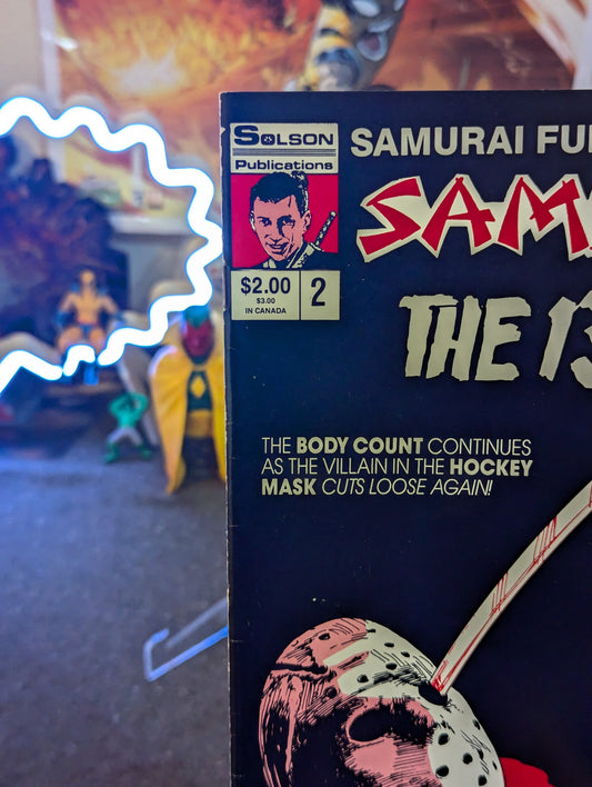 SAMURAI FUNNIES #2 (1987) KEY ISSUE