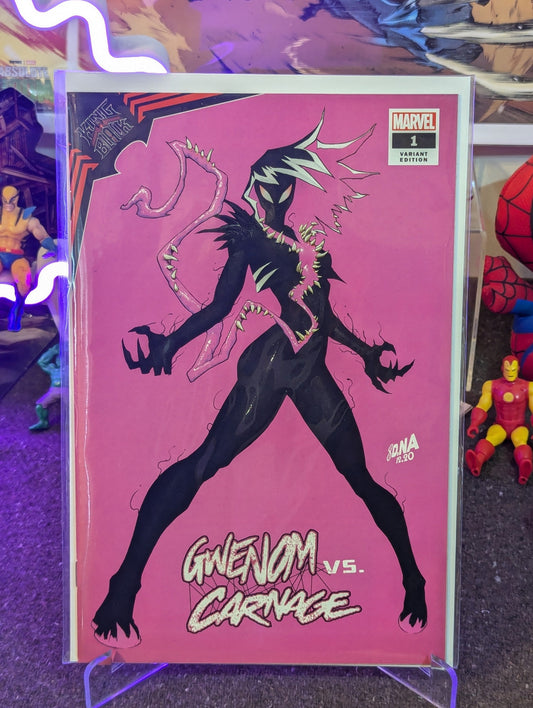 KING IN BLACK : GWENOM VS CARNAGE #1 (2021) STORE VARIANT KEY ISSUE
