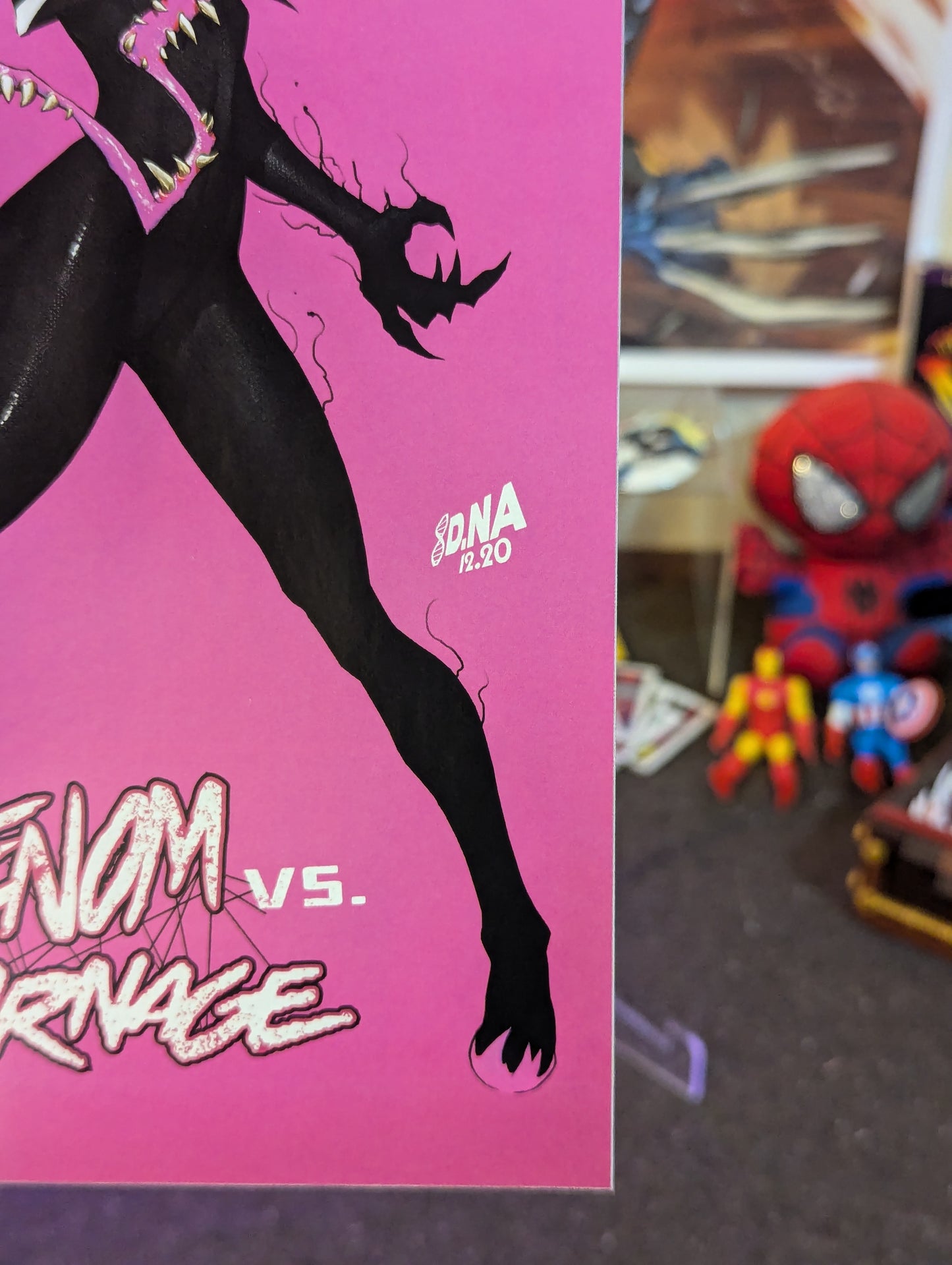 KING IN BLACK : GWENOM VS CARNAGE #1 (2021) STORE VARIANT KEY ISSUE