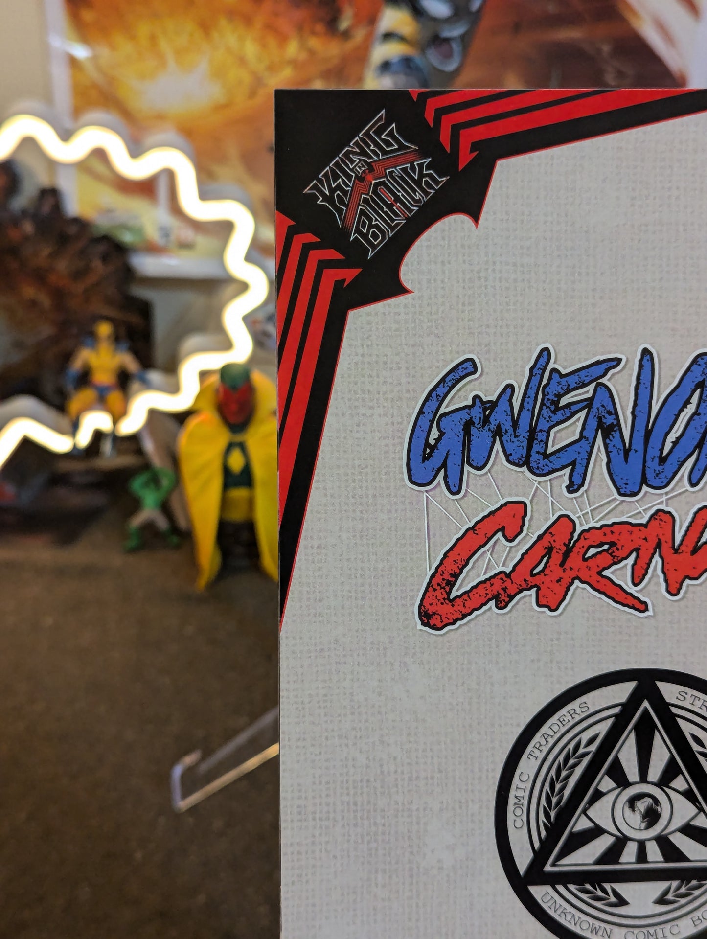 KING IN BLACK : GWENOM VS CARNAGE #1 (2021) STORE VARIANT KEY ISSUE
