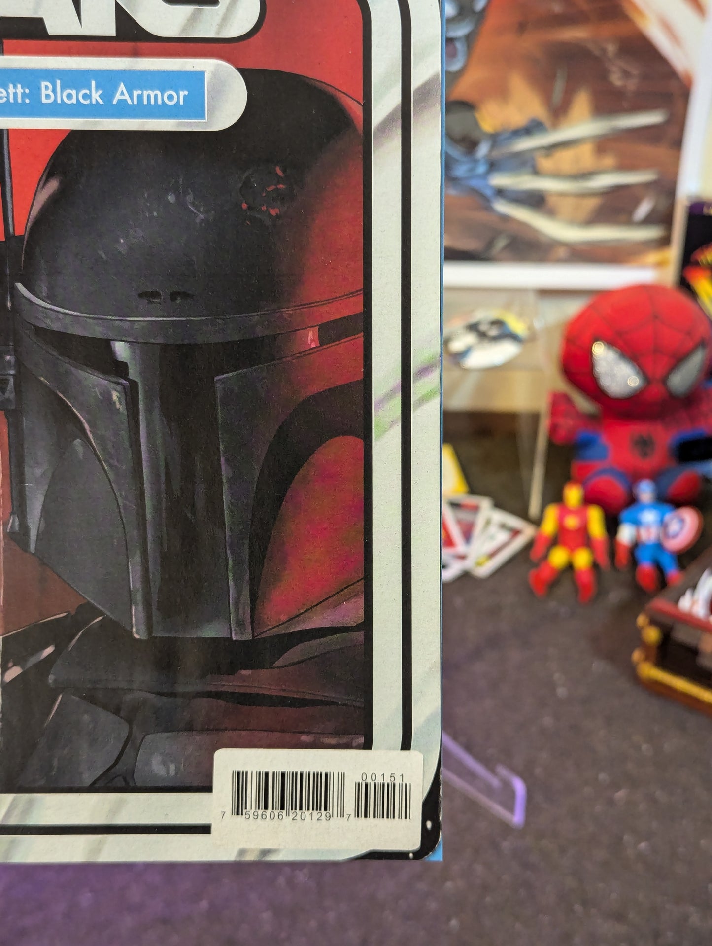 STAR WARS : WAR OF THE BOUNTY HUNTERS ALPHA #1 (2021) ACTION FIGURE VARIANT KEY ISSUE