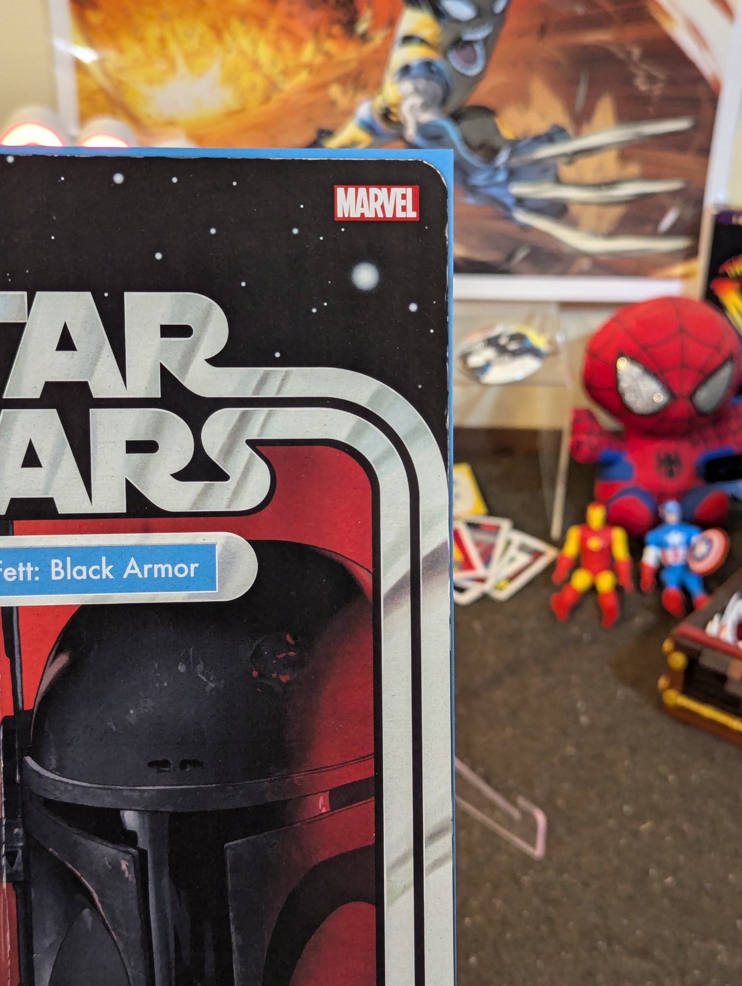 STAR WARS : WAR OF THE BOUNTY HUNTERS ALPHA #1 (2021) ACTION FIGURE VARIANT KEY ISSUE
