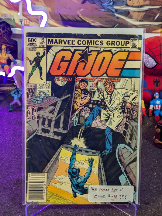 G.I. JOE #15 (1983) NEWSTAND KEY ISSUE