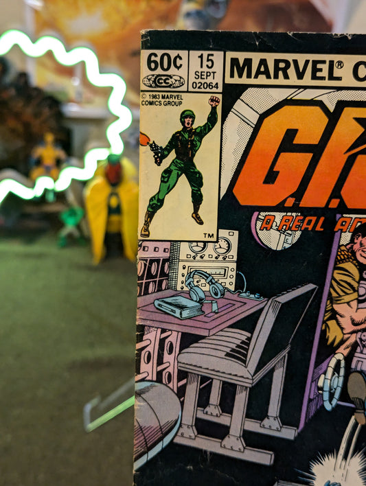 G.I. JOE #15 (1983) NEWSTAND KEY ISSUE