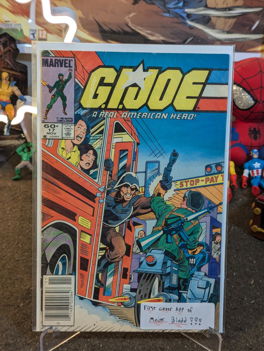 G.I. JOE #17 (1983) NEWSTAND KEY ISSUE