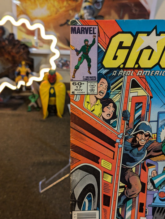 G.I. JOE #17 (1983) NEWSTAND KEY ISSUE