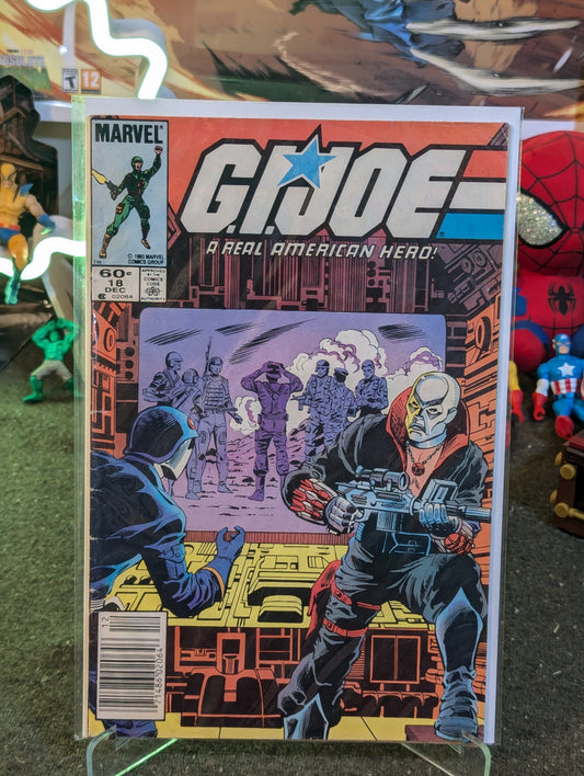 G.I. JOE #18 (1983) NEWSTAND