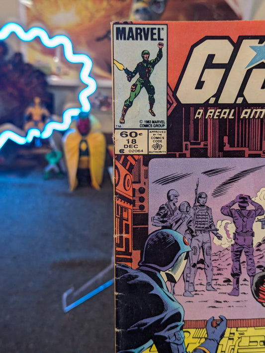 G.I. JOE #18 (1983) NEWSTAND