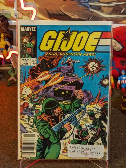G.I. JOE #19 (1983) NEWSTAND KEY ISSUE