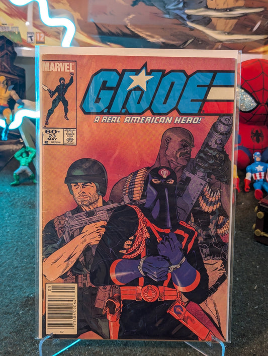 G.I. JOE #23 (1983) NEWSTAND COVER LOOSE