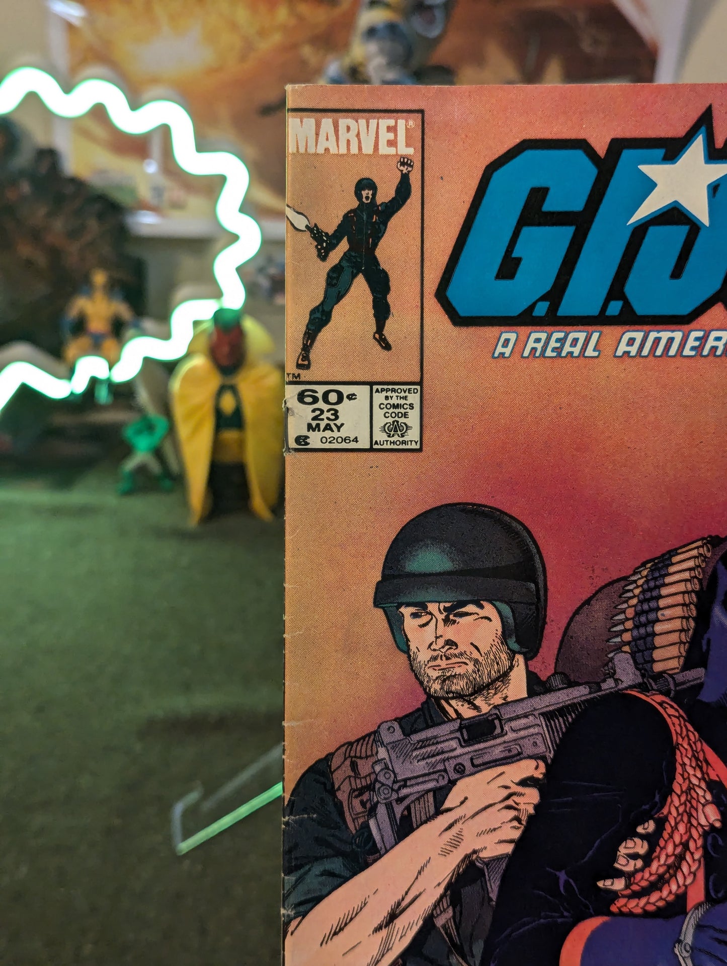 G.I. JOE #23 (1983) NEWSTAND COVER LOOSE