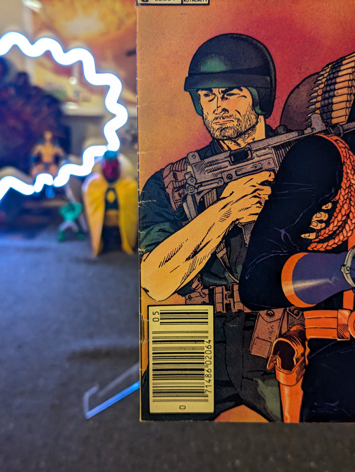 G.I. JOE #23 (1983) NEWSTAND COVER LOOSE
