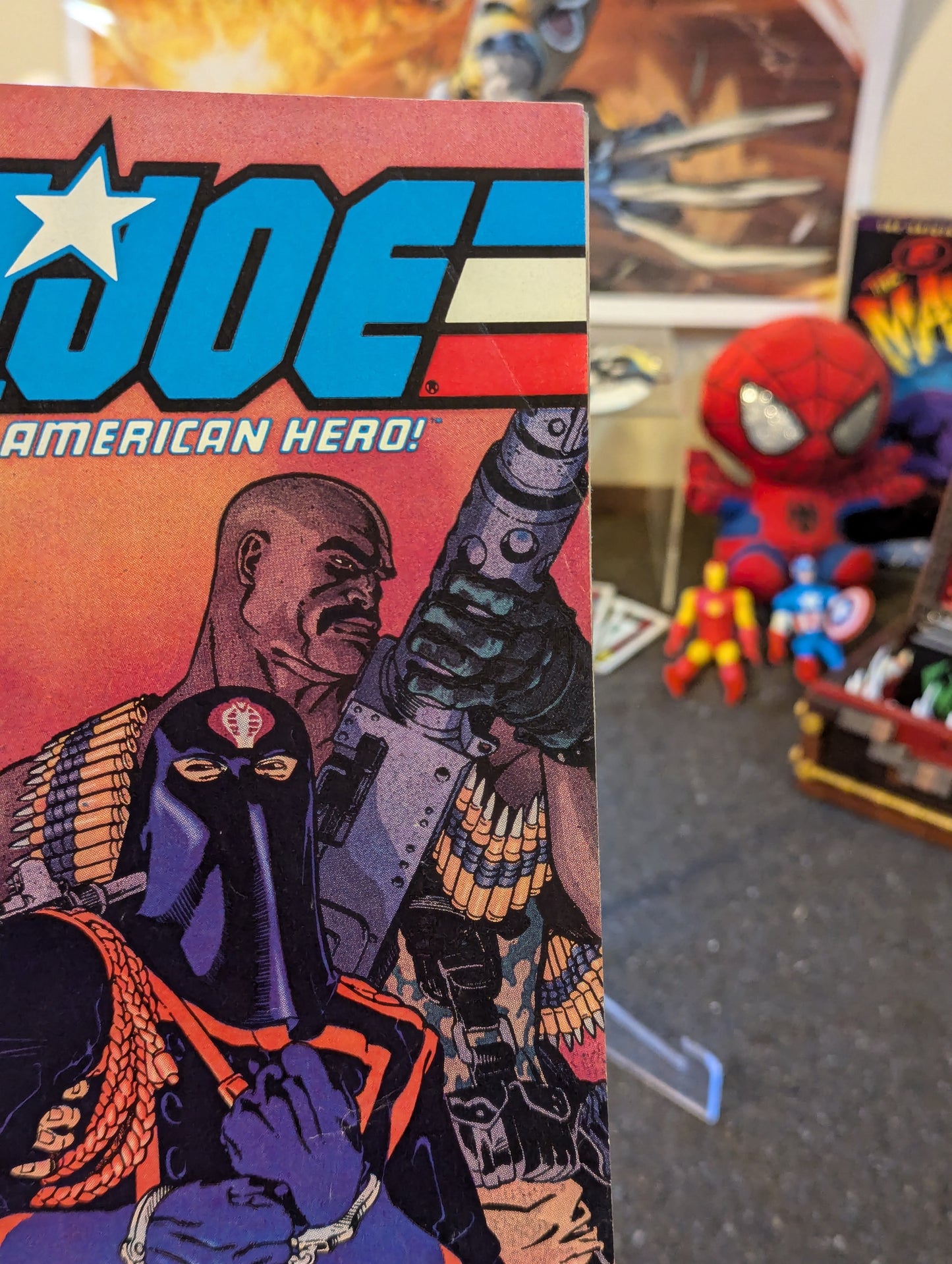 G.I. JOE #23 (1983) NEWSTAND COVER LOOSE