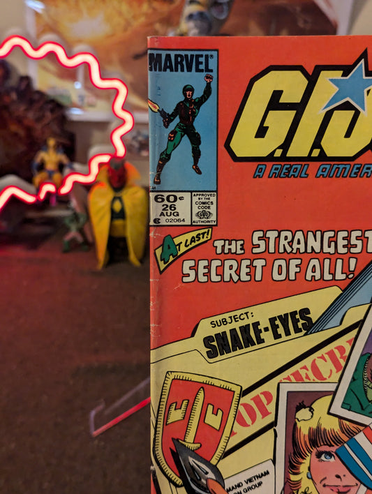 G.I. JOE #26 (1984) NEWSTAND KEY ISSUE