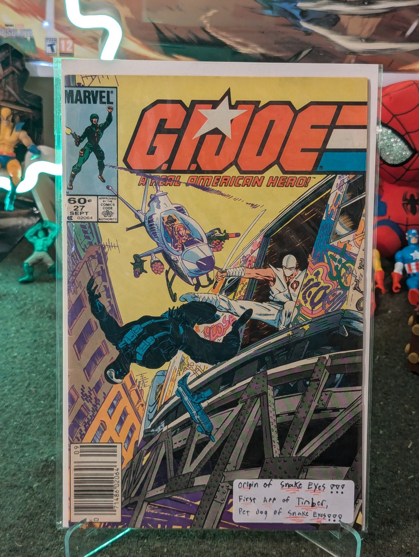 G.I. JOE #27 (1984) NEWSTAND KEY ISSUE