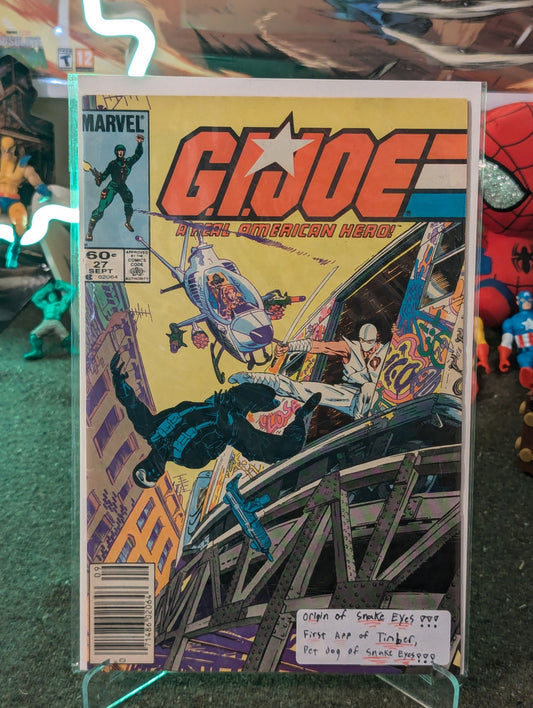 G.I. JOE #27 (1984) NEWSTAND KEY ISSUE
