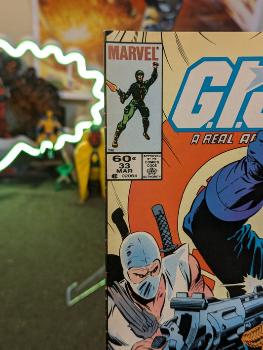 G.I. JOE #33 (1985) NEWSTAND