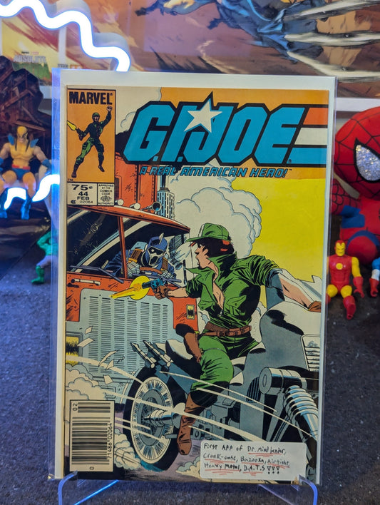 G.I. JOE #44 (1986) NEWSTAND KEY ISSUE