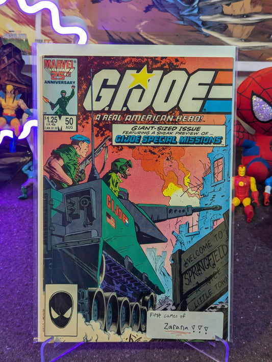 G.I. JOE #50 (1986) KEY ISSUE