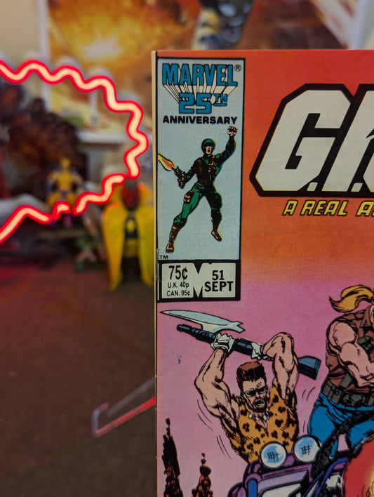 G.I. JOE # 51 (1986) KEY ISSUE