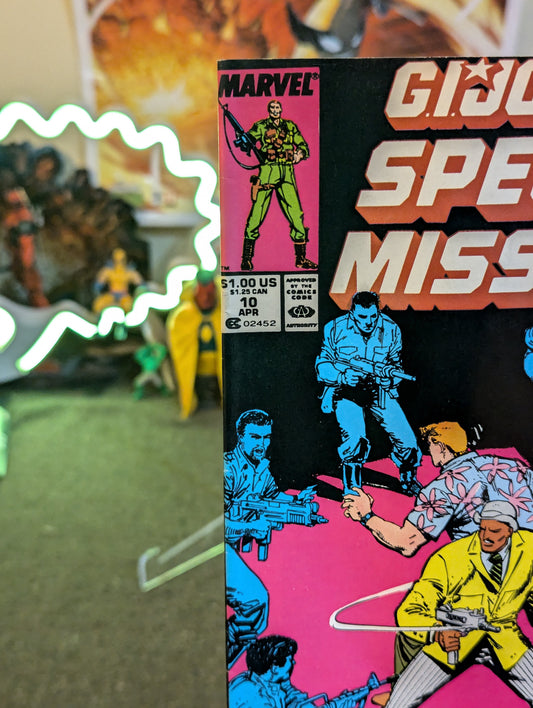 G.I. JOE SPECIAL MISSIONS #10 (1988) NEWSTAND